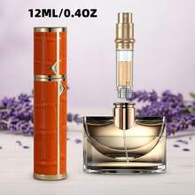 Refillable Leather Bottom Luxury Travel Perfume Atomizer, Portable Mini Cologne Spray Bottle - Multicolor - View 86