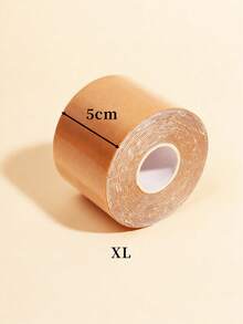 1pc High Elasticity Breathable Waterproof Trimmable Breast Petals, Invisible Adhesive Lift Nipple Covers Suitable For Backless, Strapless Wedding Dresses - Khaki - View 13