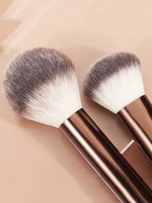 13件套化妆刷套装，包含粉底刷、遮瑕刷、散粉刷、眼影刷、腮红刷、歌舞伎刷、晕染刷等，适用于面部等各种妆容。 - 巧克力棕 - 查看 3