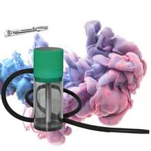 Portable Mini Hookah Kit With Silicone Tube And Fittings - Modern Travel Hookah Kit - one-size - View 11