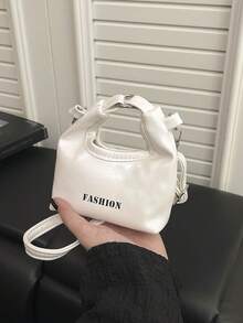 2026 Nuevo bolso de moda, exquisita mini bolsa bandolera, portador de tarjetas versátil, pequeño bolso de mano - Blanco - Ver 7