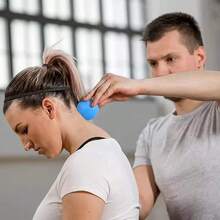 1个深层组织肌肉放松运动健身瑜伽按摩球，缓解肌肉紧张和疼痛 - 彩色 - 查看 4