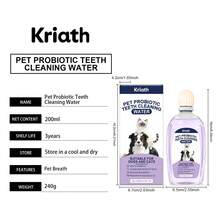 Dung dịch chăm sóc răng miệng cho thú cưng, nhẹ nhàng làm sạch cao răng và mảng bám, làm thơm hơi thở, thích hợp cho mèo và chó. - dung dịch chăm sóc răng miệng cho thú cưng - Xem 12