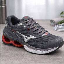 Wave Creation Men's Athletic Shoes With Springs For Gym Use - 紅石墨 - 查看 1