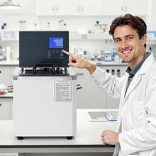 Laboratory High-Temperature Circulating Oil Bath, Up To 300℃/572℉, 10 L Lab Constant Temperature Heating Tank, 0.1℃ High Precision, Internal And External Dual Circulation, For Laboratory - 10L 300℃ - View 9
