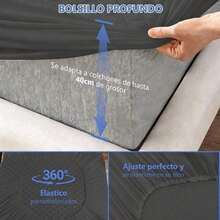 Mattress Protectors & Encasements - Grey - View 5