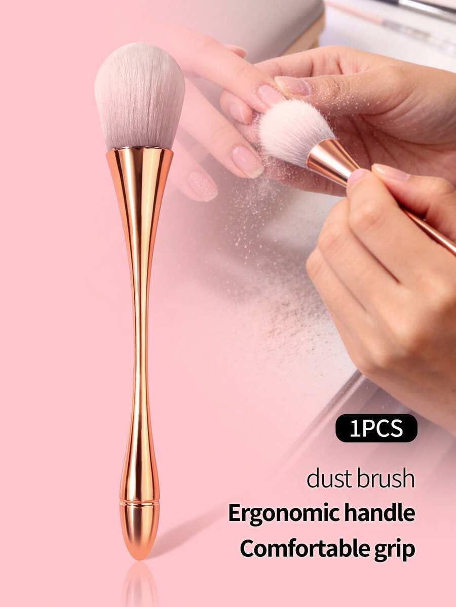 1 chiếc cọ phủi bụi sơn móng tay màu vàng, cọ trang điểm, dùng để quét bụi. Cán nhựa dài và mảnh, giúp làm sạch móng tay, thích hợp sử dụng trong gia đình và ngoài trời, dành cho cả nam và nữ.