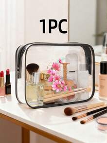 3件套 - 1个化妆包、洗漱包、收纳袋、化妆品收纳包、手提包、轻便旅行居家两用包、旅行必备品、珠宝收纳包、唇彩收纳包、指甲油收纳包、化妆品收纳包、发带和腕带 - 多色 - 查看 51