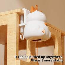 Interactive Cat Toy Ball, Automatic Electric Rotating Cat Toy Ball, Funny Cat Exercise Toy, Smart Self-Rotating Retractable Cat Toy Ball, Automatic Lifting Cat Toy Ball, Cat Supplies - View 4