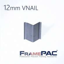 Nails For Picture Frames Hardwood 12mm (1/2 Inch) [400 V-Nail Pack, Loose] - (For Use In Manual V Nailer For Picture Framing, Hand V Nailer For Picture Frames, Manual Picture Frame Joiner) - Loose - View 4