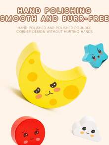 1 Set Wooden Educational Toys For Kids, Multi-Function Shape Matching Puzzle, Early Learning Toys For Baby Focus Training - Multicolor - View 8