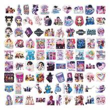 Mattel 美泰 K-Pop 90张女巫猎人主题贴纸，男鬼贴纸，K-Pop 男/女团系列，韩国美男明星贴纸/动漫系列小礼物 - 彩色 - 查看 6