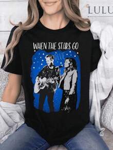 Local -65 When The Stars Go Blue One Tree Hill Tank Top - OTH - Graphic Tee - Graphic Sweatshirt - OTH Gifts - - màu đen - Xem 1