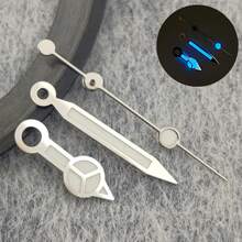 High-Quality NH35 Clock Hands, Rose Gold Plated Clock Hands For NH35/NH36/4R/7S Movement Watches, JBB1 Green/Blue Luminous Pointers - 15 - 查看 12