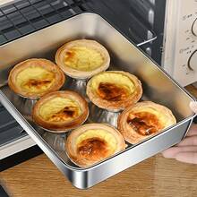 Large Stainless Steel Rectangular Food Storage Container With Transparent Lid - Stackable And Durable - Suitable For Camping, Outdoor Adventure And Home Use - Perfect For Storing Meat, Fruits And Vegetables - Compact Kitchen Organization Miracle. Easter Gift, Mother's Day Gift - Multicolor - View 9