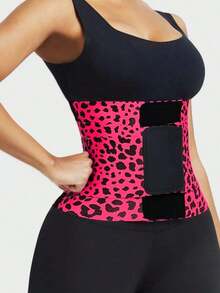 1pc Women's Waist Trainer, High Compression Adjustable Waist Cincher, 3-Layer Wrap Shapewear, Suitable Various Occasions, Gym Use - 黑色 - 查看 10