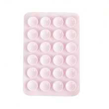 1pc Double-Sided Silicone Suction Cup Phone Case Stand, Suction Cup Phone Holder, Octobuddy Sticky Phone Stand, Sticky Phone Holder, Suitable For Women's Phones, Mini Wallets, Card Holders - Multicolor - View 4