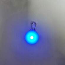 [1pc LED Dog Collar Light] 1pc LED Dog Collar Light Pendant Collar Dog Tag Light, Suitable For Dog Collar Harness Leash Clip-On Dog Light, For Night Walks And Camping, Silicone LED Dog Collar Dog Tag Light, Fast Flash Slow Flash Constant On 3 Modes, For Night Decoration, Battery Included - Multicolor - View 17