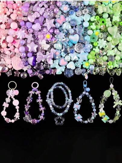 20g - 120g Jumbo Acrylic Bead Assortment: 6mm To 45mm Rainbow Large Beads Set | Flower/Star/Butterfly Shaped Beads With Holes | Multi-Size Craft Kit For Jewelry Making, DIY Gifts, Bead Crafts, Handmade Presents, Decorative Beads, Butterfly Shapes, High Quality Beads, Beads With Holes, Mixed Beads, Gift Creators, Bead Artists