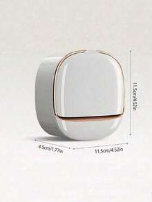 Wall Mounted Soap Dish With Flip Lid, Waterproof Soap Holder For Shower & Bathroom, No Drilling Self Adhesive Soap Box With Dustproof Cover, Keep Soap Dry (White/Green/Black) - Multiple Styles - View 8