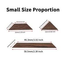 Bộ 4 tấm/set sàn nhà búp bê thu nhỏ tỷ lệ 1:6 & 1:12 bằng gỗ và nhựa, có đế acrylic, phụ kiện nội thất nhà búp bê tự lắp ráp hiện đại. - Như hình ảnh - Xem 12