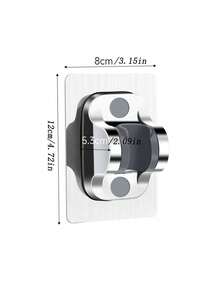 通用淋浴喷头支架，浴室墙壁安装支架，淋浴龙头支架配件 - 多色 - 查看 6