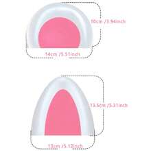 1 Cặp phụ kiện trang trí nóc xe hình tai dễ thương, phụ kiện xe hơi xinh xắn - Bộ 2 chiếc - Xem 2