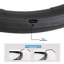 OBOVAY 1 pieza Luz de lectura LED de cuello flexible, lámpara de mesa para libros con 3 niveles de brillo, recargable por USB, multifuncional y duradera para leer, trabajar, correr, tejer, reparar y talla grande - Multicolor - Ver 11