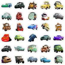 Disney 58張汽車貼紙、汽車貼紙、汽車貼紙、汽車派對禮物、汽車卡通貼紙、防水貼紙、貼紙，可用於書籍、日記、手機殼、筆記型電腦、平板電腦、水瓶，適合作為節日、生日禮物或獎勵貼紙、禮物裝飾 - 彩色 - 查看 7