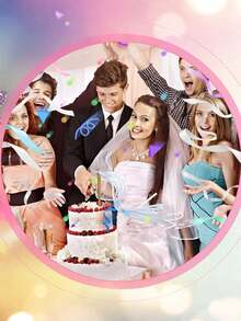 12支/套 12英寸白色婚礼丝带魔杖带铃铛，派对丝带流苏魔法棒仙女棒，适用于婚礼、派对、节日、生日、活动、礼物、婴儿派对（白色） - 白色仙女棒 - 查看 5