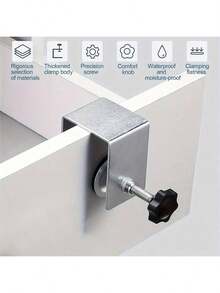 Drawer Front Alignment Clamps – Cabinet Hardware Jig For Effortless & Precise Drawer Panel Installation – Quick Setup Tool For Kitchen, Bathroom & Furniture Cabinets - Heavy-duty Cabinet Door Installation Clips - View 5