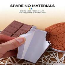 1本创意巧克力香味笔记本，迷你可爱学生便携式便签本，巧克力味记事本 - 彩色 - 查看 3