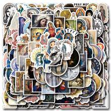 125张圣母玛利亚贴纸，美观实用，可用于剪贴簿、日记本、笔记本电脑、保险杠、滑板、水瓶、电脑、手机、贺卡、相册、家具等装饰。 - 隨機風格 - 查看 12