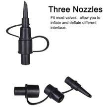 Portable Manual Dual-Nozzle Air Pump, 3 Valve Connectors, Suitable For Inflatable Beds, Swim Rings, Pools, Balloons, Boats, Compact Design, Manual Pull-Style High-Power Floor Air Pump, Rapid Inflation, Handheld Air Pump, Quick Inflation, Portable Manual Air Pump For Outdoor Use, Can Inflate Swim Rings, Air Mattresses, Pool Floats, Inflatable Accessories, Beach Items, Etc., Pool Inflatable, Beach Essentials - Multicolor - View 3