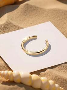 3件套女士脚趾环，防褪色，可调节花朵镶嵌锆石，精致小巧，夏季沙滩露趾环套装，脚趾饰品，足部饰品 - Golden and Silvery - 查看 7