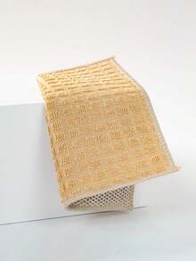 1/5/12pcs Double Sided Silver Wire Dishwashing Cloth, Kitchen Lazy Cloth Cleaning Cloth, Ultra-Fine Fiber Dishwashing Cloth - Multicolor - View 3