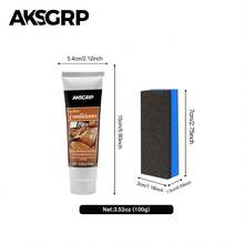 Multi-Purpose Leather Care Cream, Deep Moisturizing Repair & Brightening, Anti-Dryness & Aging, Universal For Car Seats, Sofas, Leather Jackets, Bags, Shoes - Brown - View 12