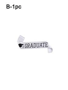 1/5 Pcs Graduation Sash 2026 - Class Of 2026 Satin For High School & College Graduates - Art Lettering Graduation Party Supplies For Commencement Ceremony ﻿ - Multicolor - View 13