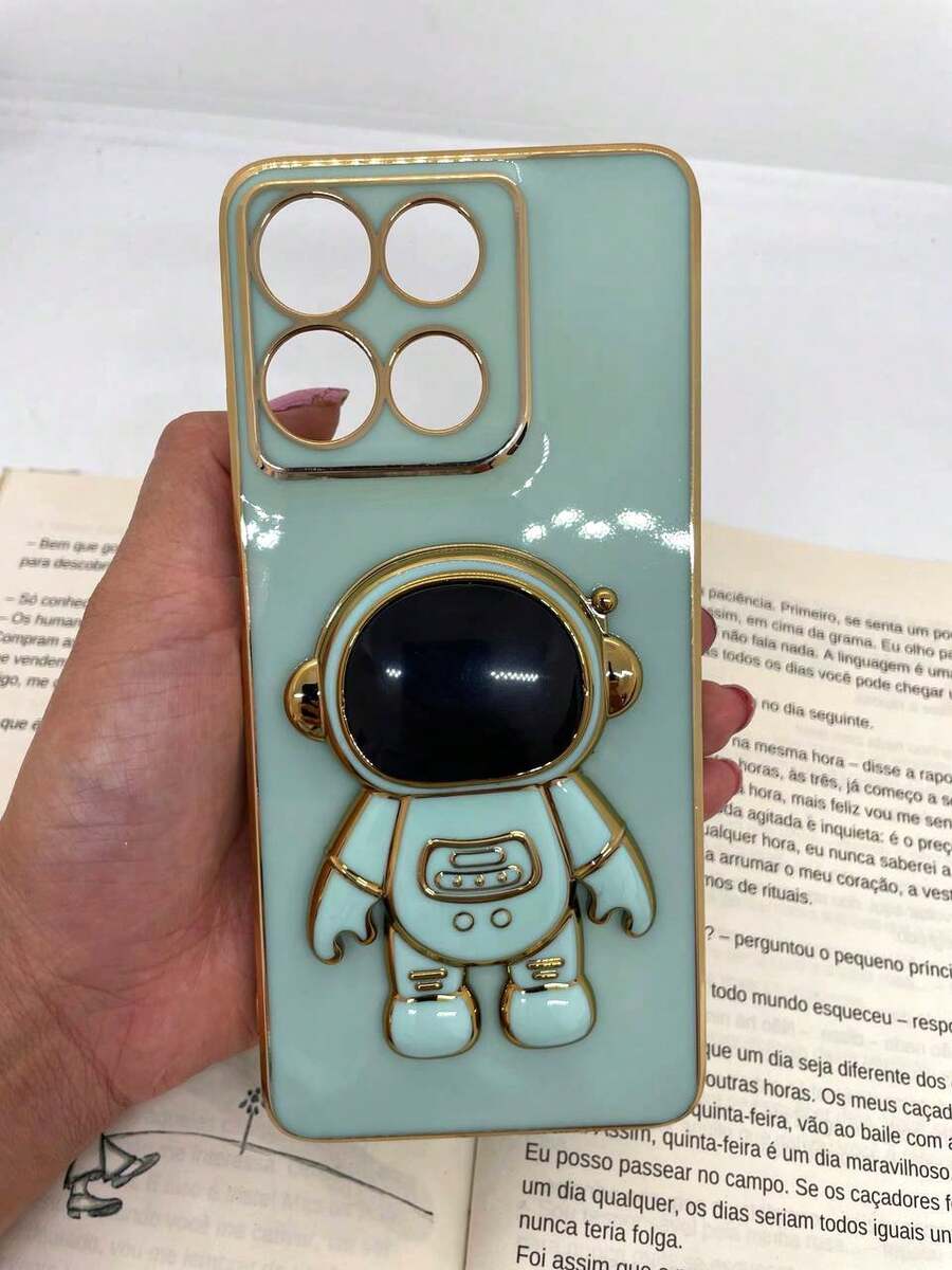 Phone Case Compatible With  15C 4G And Poco C85 Astronaut Design. - 綠色 - 查看 1