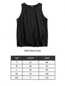 Women's Casual Sleeveless Round Neck T-Shirt With Funny Graphic Print Cotton Blend Tank Top - trắng - Xem 3