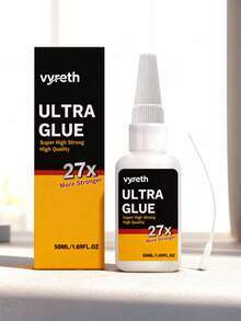 1 pieza Pegamento adhesivo multiusos, parche líquido transparente a prueba de agua y a prueba de aceite a base de solvente - A - Ver 12