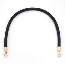 1条PU皮革编织替换肩带，手提包/单肩包手工编织延长链，30/60厘米高档皮革包双头扣肩带 - PU繩包帶 - 查看 17