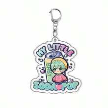 1 móc khóa acrylic - Hình nhân vật Lumi, Mira, Zoe trong anime, phụ kiện dễ thương. - Nhiều màu - Xem 4