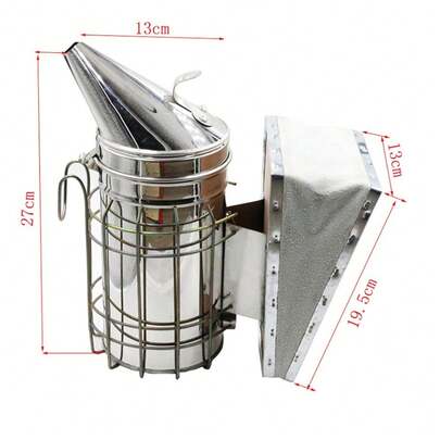 Beekeeping Tools Stainless Steel Large Heat Shield Beekeeping Apiary Beekeeper