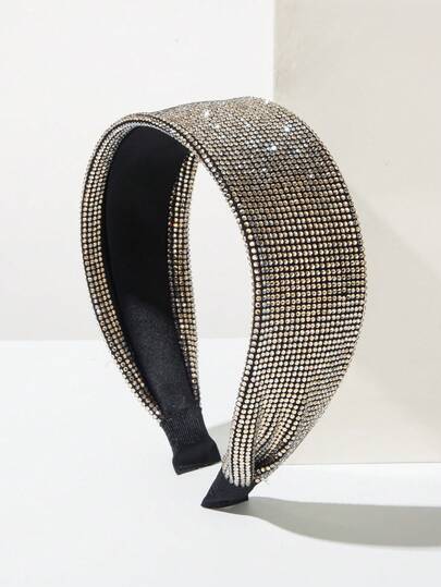 1pc Sponge High Crown Crystal Headband Hairband Diadema Hair Hoop