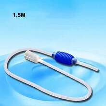1 Set Aquarium Gravel Vacuum Cleaner Siphon Pump, Includes Hose & Nozzle, Suitable For Freshwater & Saltwater Fish Tank Maintenance - Multicolor - View 3