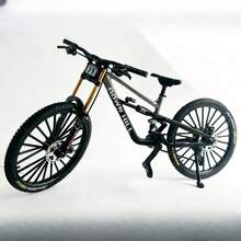 1:10 Scale Alloy Mini Mountain Bike Model Decoration, Finger Bike Model, Finger Mountain Bike Model Decoration, Mini Bent Bike Model - Multicolor - View 17