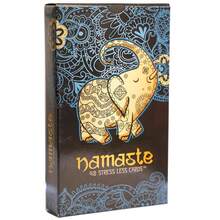 Namaste 减压卡片 - 大象主题放松卡片 - 彩色 - 查看 7