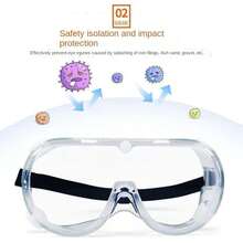 Work Goggles, Waterproof Protective Goggles, Windproof, Dustproof, Anti-Fog, Laboratory Work Protection, SCTM Water Park Goggles - Anti-fog and Wat - View 4