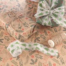 Gift Wrapping Ribbon, Stationery Set Holiday Packaging Ribbon - A - View 4